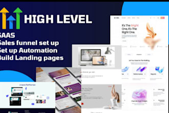 gohighlevel landing page,gohighlevel automation, gohighlevel website, funnel a2p