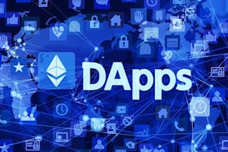 be blockchain developer for web3 dapp staking pump fun uniswap and crypto bot
