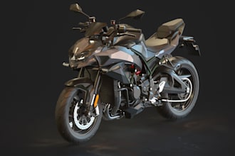 blend 3d rc motorcycle,honda,sportbike,3d bike body kits,pbr texture,body panels