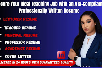 write a modern resume for teaching professionals