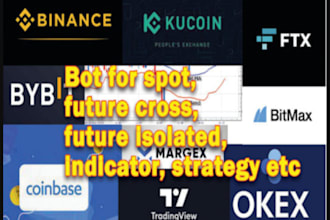 develop xrp bot, binance, bitget, bybit, coinbase bot for you and earn daily