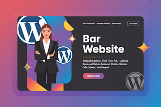 bar, restaurant, bakery, food truck, pub, catering, lounge website