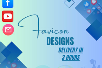 create 3d icon or favicon for your brand within 3 hour