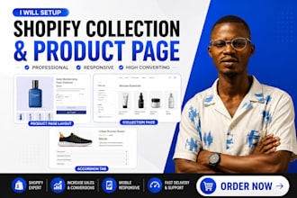 do shopify collections, shopify product variants with color swatches
