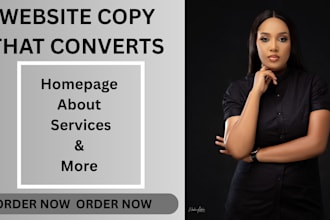 do website copywriting, seo website content, landing page copy, sales page copy