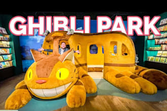 book ghibli museum,park, pokemon cafe tickets and reservation for you and family