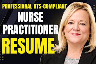 write ats nurse practitioner, rn, and social work resume for healthcare roles