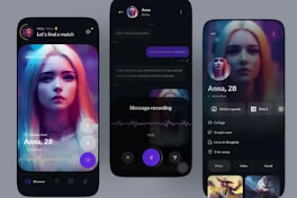 develop ai girlfriend app, ai dating app, ai chat app, ai matchmaking app