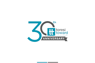 design anniversary logo for your business and personal use