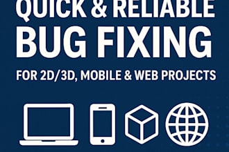 fix bugs or errors in unity