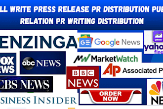 write press release pr distribution public relation pr writing distribution