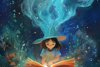 illustrate children story book illustrations and covers