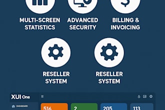create iptv server xtream ui, xui one with security full support and maintenance