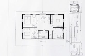 architect, floor plan, draftsman of house permit drawings, blueprints in autocad