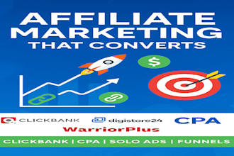 promote your affiliate clickbank, digistore24, or CPA link to organic traffic