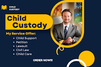 guide you through your divorce child custody and support with care an expertise