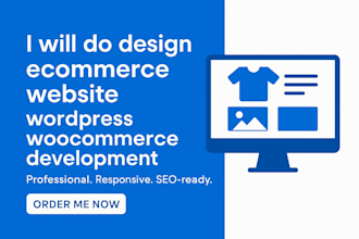 do ecommerce website wordpress woocommerce development