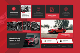 design auto detailing, car wash repair mobile mechanic website