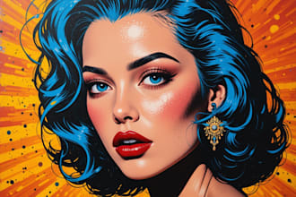 create your photo into awesome wpap pop art