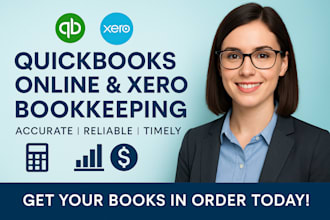 expert quickbooks online and xero bookkeeper