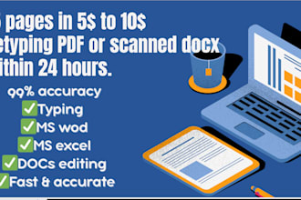 do fast and accurate typing, retyping, and document editing