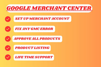 set up google merchant center and shopping ads campaign