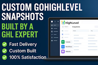 clone or create gohighlevel snapshots go high level website builder ghl epxert