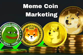 promote crypto twitter marketing, memecoin, dex,ico,pump fun, telegram promotion