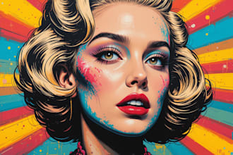 make awesome wpap pop art portrait