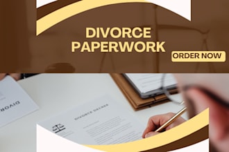 professionally prepare uncontested divorce papers tailored to your states