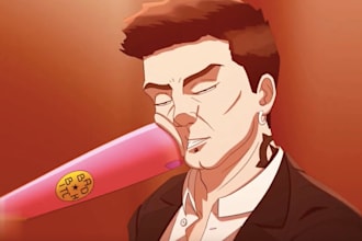 2d music vide animation, 2d animated music video 2d cartoon music video