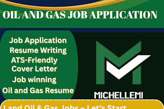 apply for oil and gas jobs in gulf countries and write a professional cv