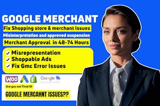 fix google merchant center fix gmc store issues product  shopping fix shopping