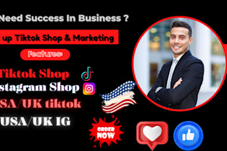 setup USA social media, USA tik tok facebook USA instagram account