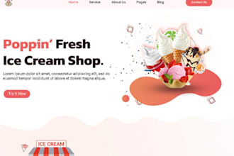 build squarespace ice cream website chocolate shop cookies website coookies site