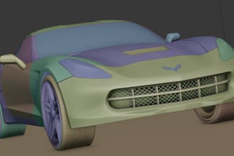 3d car modeling 3d cad design assetto corsa bodykits car wrap 3d printing, stl