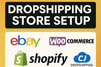 set up woocommerce ebay website using cj dropshipping