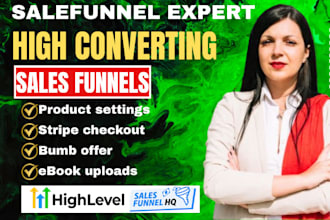 gohighlevel product settings stripe checkout bumb offer ebook uploads error fix