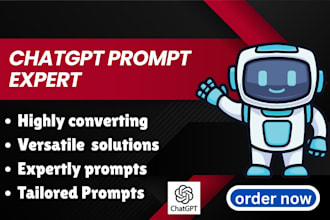 write high performing chatgpt prompts for your business