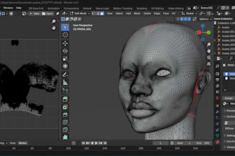 create custom second life 3d character model with uv mapping, rigging, animation