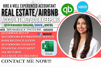 be expert for quickbooks online bookkeeping, setup, catchup, cleanup, accounting