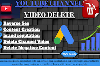 delete video permanently and shutdown youtube channel