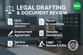 do expert legal document review  drafting contracts agreement