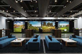 renovate golf showroom,3d golf course,car care center 370km,mini golf,golf field