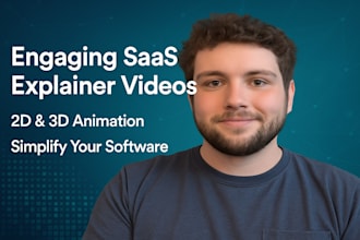 create engaging saas explainer videos, 2d or 3d explainer video