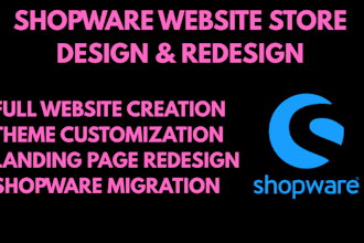 build shopware 3dcart shift4shop surecart shopee shopify ekm jtl shop website