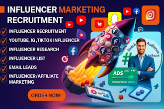 find instagram, tiktok and youtube influencer for your brand promotion