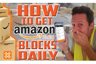 develop amazon flex bot, grabber bot, amazon flex flex driver bot, block grabber