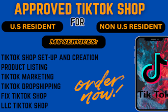 setup tiktok shop USA tiktok shop usa tiktok shop for non resident marketing ads