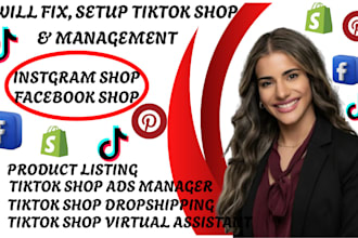 fix tiktok shop setup tiktok shop dropshipping marketing tiktok ads manager